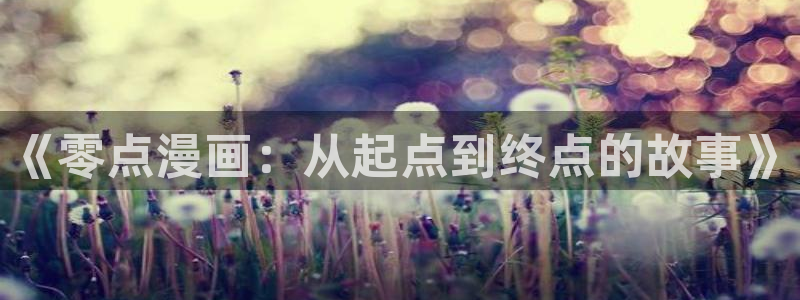 漫画之家免费漫画：《零点漫画：从起点到终点的故事》